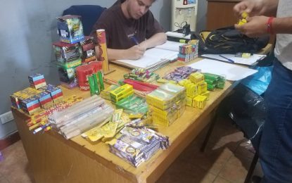 #FlorencioVarela | Decomisos por venta no regulada de pirotecnia