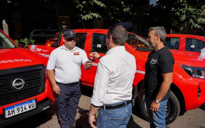Ceremonia oficial por los 70 años de los Bomberos Voluntarios de Florencio Varela