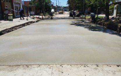 #FlorencioVarela | Avances en la reconstrucción vial de San Jorge