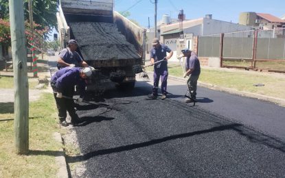 Continuaron las obras viales en Florencio Varela
