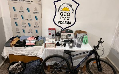 Allanamientos positivos por un robo modalidad escruche en Florencio Varela