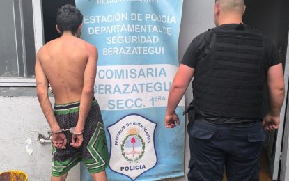 Persecución, allanamiento y golpes: dos detenidos tras una fuga en Berazategui