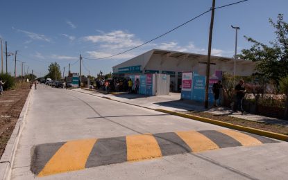 #FlorencioVarela | Culminó la pavimentación en el acceso al Mercado Municipal