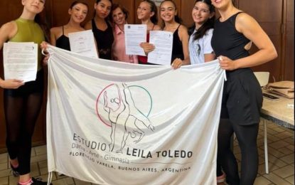 Bailarinas varelenses se destacaron en Brasil y obtuvieron becas internacionales