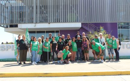 ATE Florencio Varela participó de una jornada en defensa de los Hospitales Nacionales SAMIC