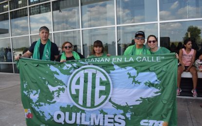 ATE Quilmes dijo presente en la jornada en defensa de los Hospitales Nacionales SAMIC