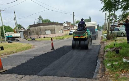 #FlorencioVarela | Obras viales en circuitos estratégicos para la comunidad educativa