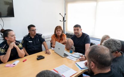 Autoridades municipales, del ámbito educativo y fuerzas de seguridad coordinaron acciones por vandalismo en escuelas