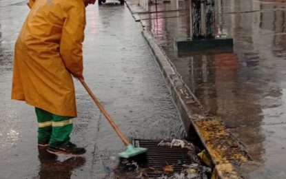 #FlorencioVarela | Tareas de saneamiento hidráulico tras la tormenta