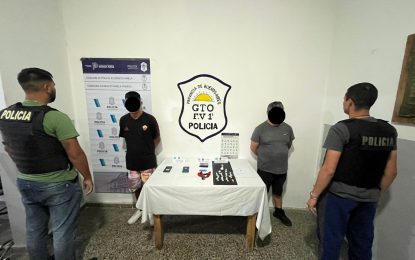 #FlorencioVarela | Pasamanos en pleno centro: dos hombres demorados con cocaína