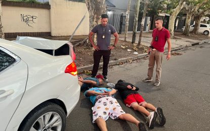 #FlorencioVarela | Tres hombres fueron interceptados tras un “pasa manos” de droga y un intento de fuga