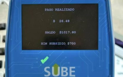 El boleto en provincia ya supera los $800: cuando el “$700 sin subsidio” quedó corto