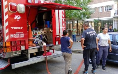 Dejó un sahumerio encendido y se desató un incendio en un departamento de Quilmes
