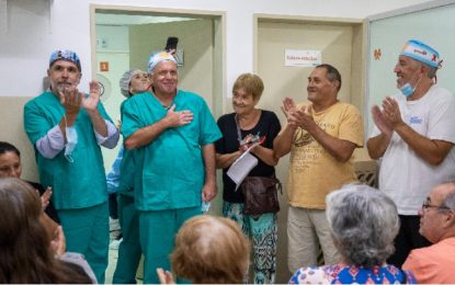 Berazategui realizó 383 cirugías de cataratas gratuitas en una jornada histórica de salud
