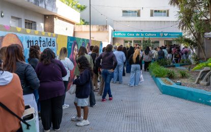 #FlorencioVarela | Más de 3000 personas inscriptas en los talleres anuales de Cultura