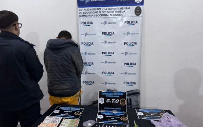#FlorencioVarela | Acudieron por un robo y culminaron con un operativo por venta de drogas