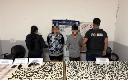 #FlorencioVarela | Captura de una pareja y secuestro de estupefacientes