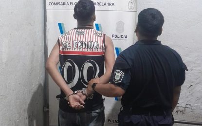 Detuvieron a un motochorro armado tras un robo en Florencio Varela