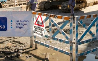 #FlorencioVarela | Corte al tránsito por obras en cañerías de AySA