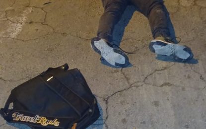 #Berazategui | Trepó el muro de una casa para robar una lámpara y terminó aprehendido