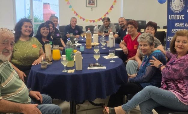 UTEDYC realizó un encuentro con jubilados en Florencio Varela