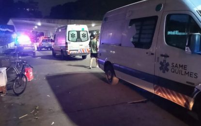 Un hombre murió tras ser embestido por un tren en la estación de Quilmes