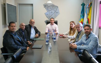 Andrés Watson recibió a autoridades del Ente Nacional Regulador de la Electricidad (ENRE)