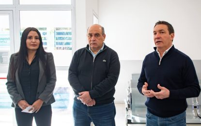 Andrés Watson supervisó el funcionamiento de la delegación municipal de Km. 26,700