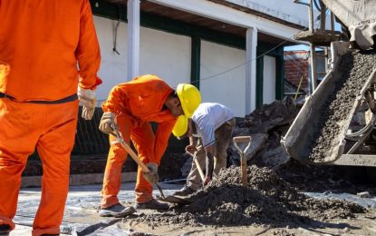 #Quilmes | Pavimentan 13 cuadras en La Loma e IAPI