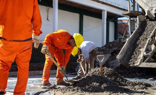 #Quilmes | Pavimentan 13 cuadras en La Loma e IAPI
