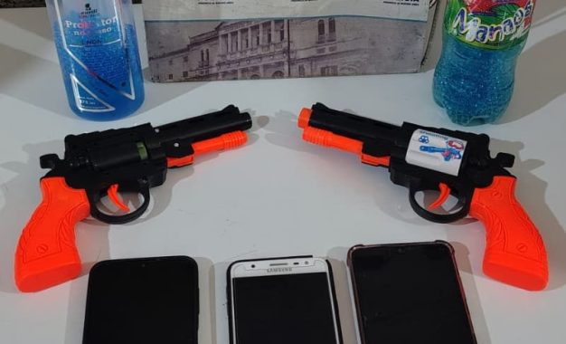 Acción inmediata tras visualizar por los domos municipales a jóvenes armados en una escuela