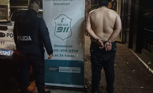 #Berazategui | Golpeó y amenazó a su padre por dinero para drogas: terminó detenido