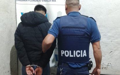 #FlorencioVarela | Detenido por manejar un vehículo robado