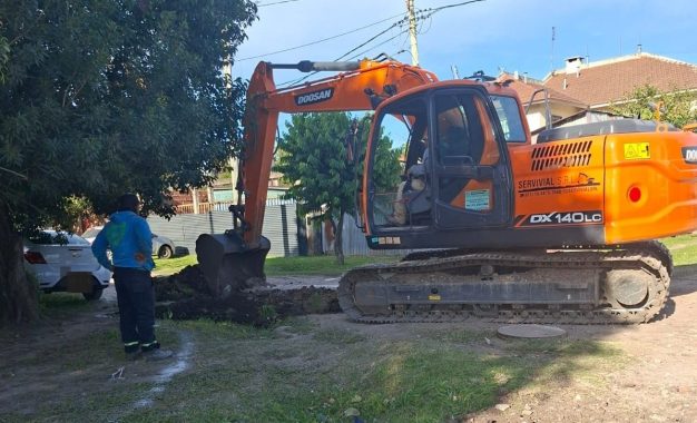 #FlorencioVarela | Avanzan nuevas obras en Villa del Plata y Villa Vatteone Centro