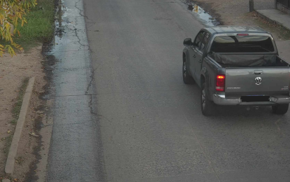 Eficaz intervención del Centro de Monitoreo Municipal para recuperar una camioneta robada