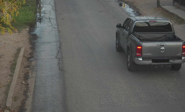 Eficaz intervención del Centro de Monitoreo Municipal para recuperar una camioneta robada