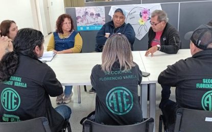 #FlorencioVarela | ATE llevó reclamos laborales y edilicios a Jefatura Distrital
