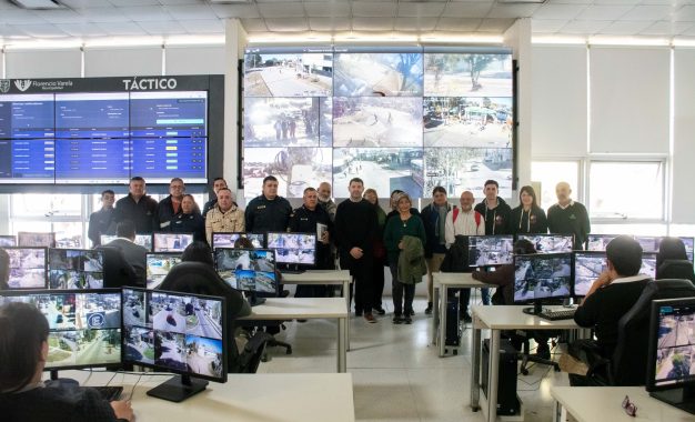 Reunión de seguridad con frentistas y comerciantes de Ingeniero Allan