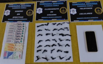 #FlorencioVarela | Patrullaje, detención y secuestro de drogas