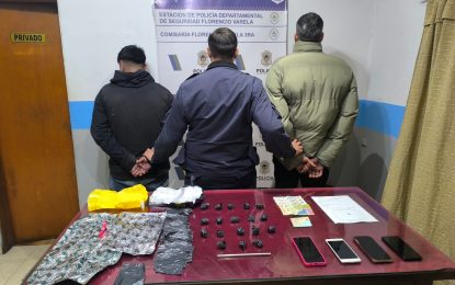 #FlorencioVarela | Circulaban en un auto robado con cocaína y terminaron detenidos