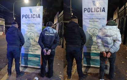 #Berazategui | Motochorros armados intentaron escapar de la Policía y terminaron detenidos
