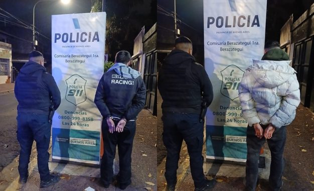 #Berazategui | Motochorros armados intentaron escapar de la Policía y terminaron detenidos