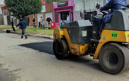 #FlorencioVarela | Tareas viales en Ingeniero Allan e higiene urbana en distintos puntos del distrito