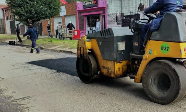 #FlorencioVarela | Tareas viales en Ingeniero Allan e higiene urbana en distintos puntos del distrito