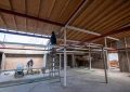 Andrés Watson supervisó la reactivación de la construcción del Centro de Desarrollo Infantil de Bosques Norte
