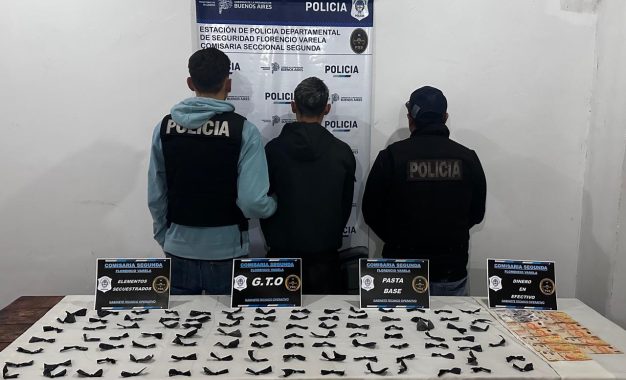 #FlorencioVarela | Huyó de la Policía y fue detenido por comercialización de estupefacientes