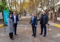 #FlorencioVarela | Reabrieron al tránsito la esquina de Jorge Newbery y 25 de Mayo tras la restauración del empedrado