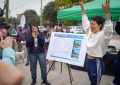 #Quilmes | Realizaron una recorrida por los nuevos pavimentos de 1º de Mayo y Monteverde y entregaron árboles nativos a vecinos