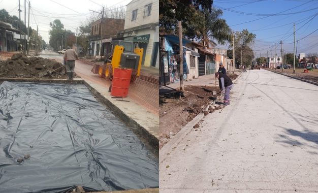 #FlorencioVarela | Obras para mejorar la circulación vehicular en el distrito