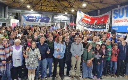 ATE Quilmes participó del plenario conjunto de las dos CTAs bonaerenses